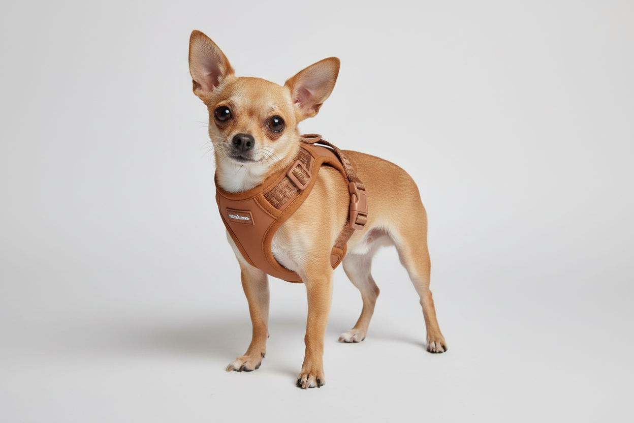 Easy Fit Dog Harness – Camel | Bohío Yukiyu™ Comfort Line