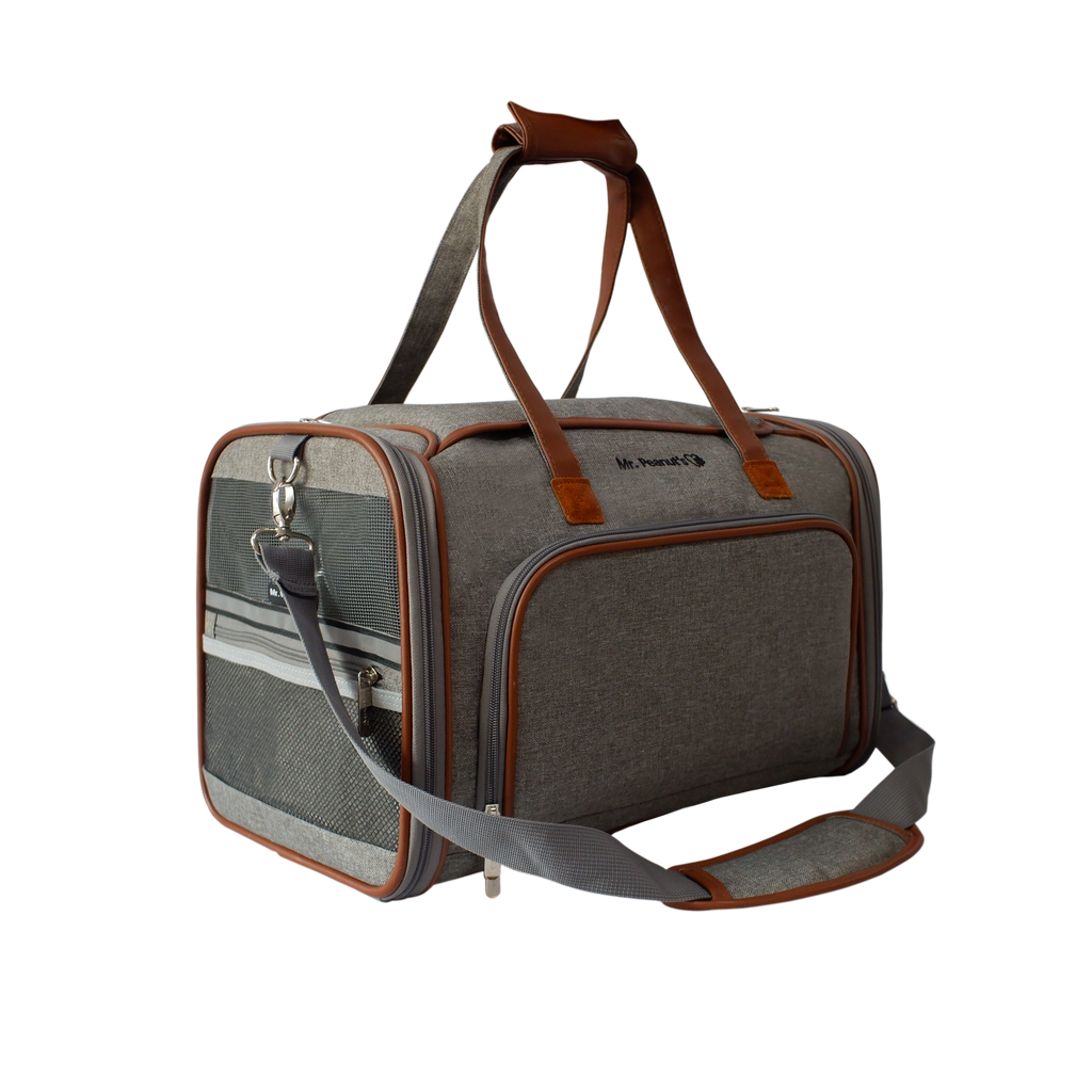 Comfort - Airline-Approved Expandable Pet Carrier – Secure, Comfortable & Travel-Ready / Confort - Transportín Expandible para Mascotas Aprobado por Aerolíneas – Seguro, Cómodo y Listo para Viajar