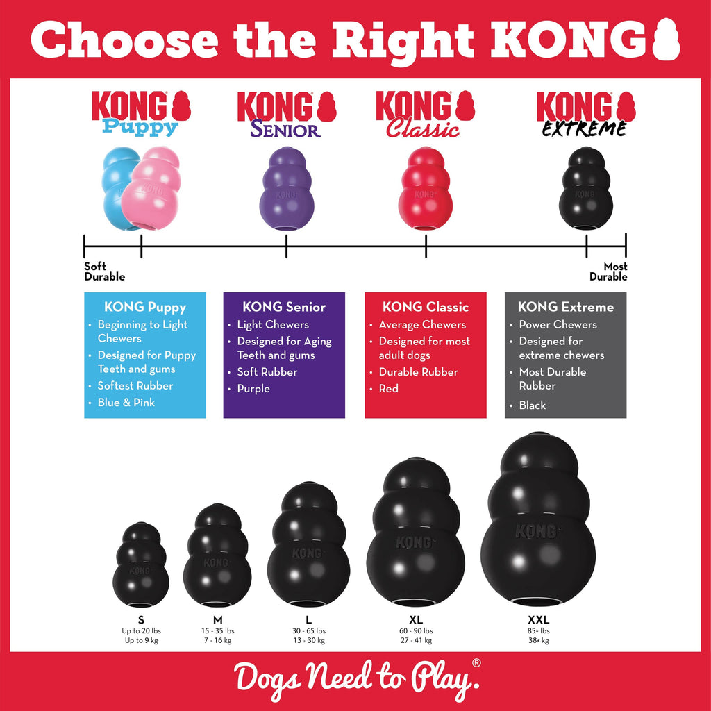 KONG® Extreme Dog Chew/KONG® Extreme Juguete Resistente para Perros