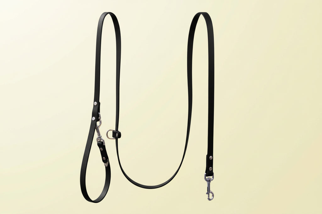 Bohio Yukiyu Convertible Hands-Free Dog Leash – Waterproof Biothane Lead (6 ft)