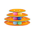 Catstages® Tower of Tracks 3-Tier Interactive Cat Toy/ Catstages® Tower of Tracks – Juguete Interactivo para Gatos de 3 Niveles