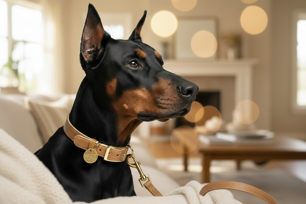 🐾 BOHIO YUKIYU™ Hazelnut Signature Set
Collar + Rope Leash Bundle - Crafted by our artisan partner