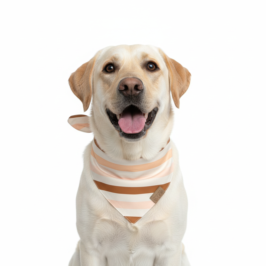 🐾 BOHIO YUKIYU™ Blush Garden Reversible Bandana – M, L
Soft Floral | Blush Caramel Stripe - Crafted by our artisan partner