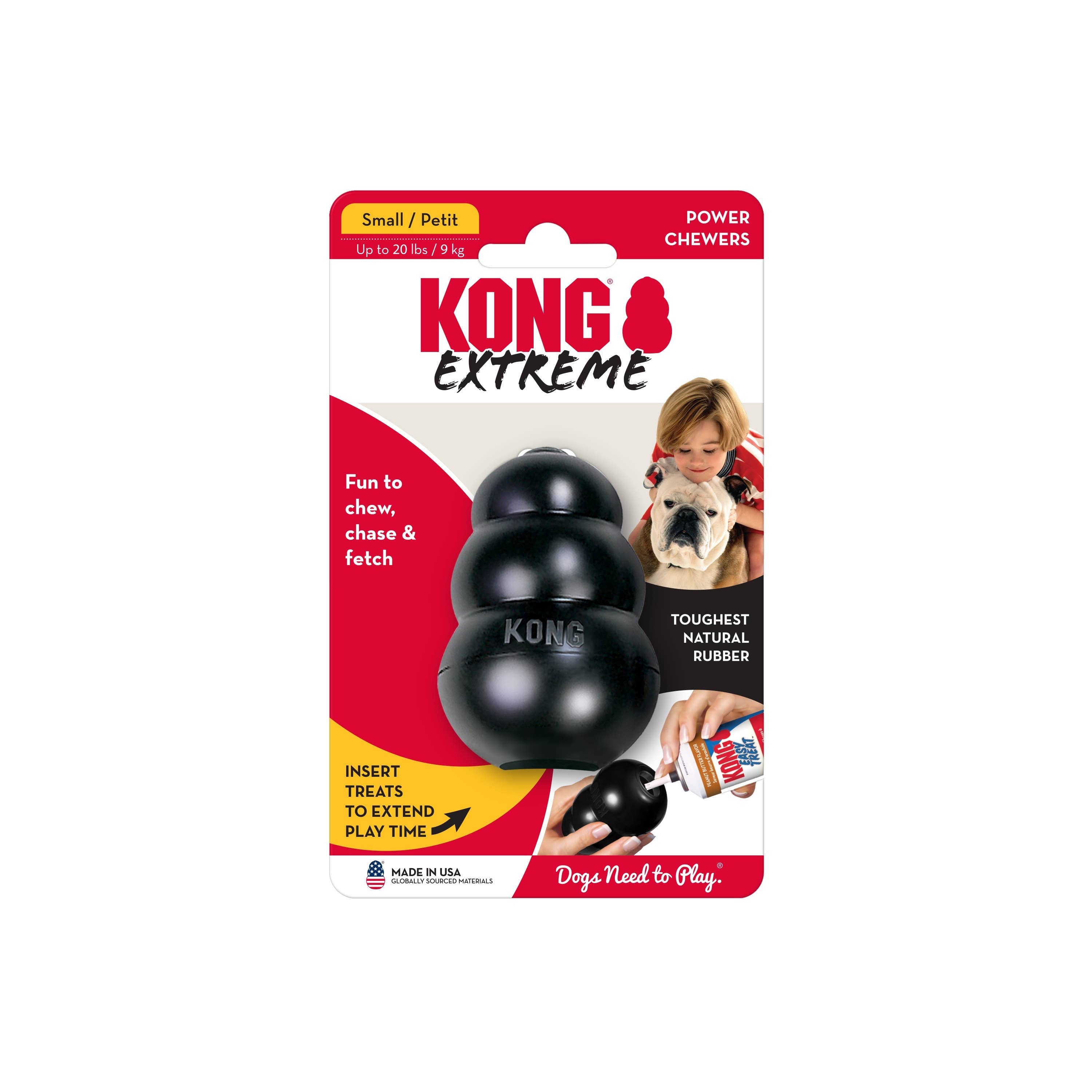 KONG® Extreme Dog Chew/KONG® Extreme Juguete Resistente para Perros