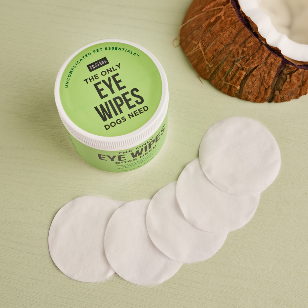 Gentle Eye Cleaning Wipes for Dogs – Tear & Debris Care/ Toallitas Suaves para Limpieza de Ojos – Cuidado Diario