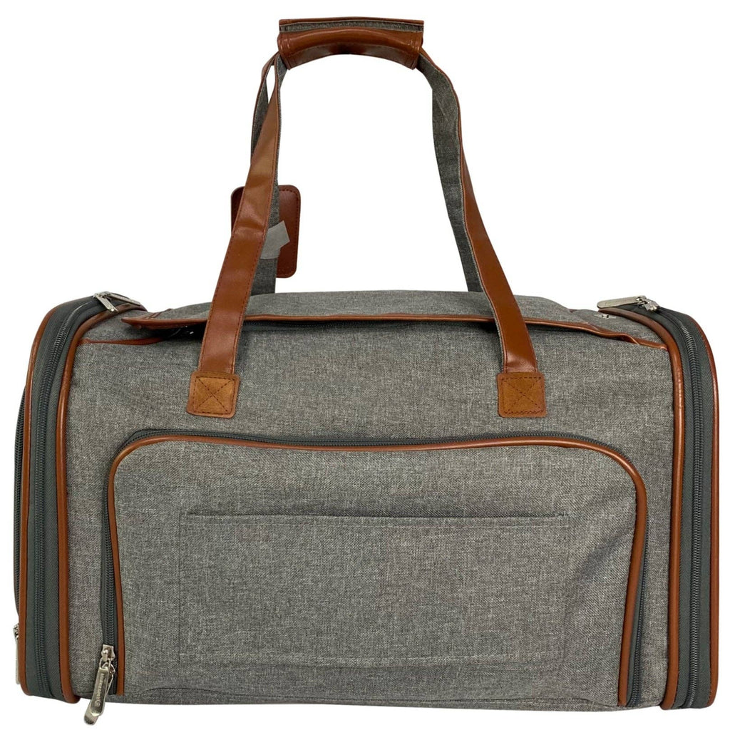 Comfort - Airline-Approved Expandable Pet Carrier – Secure, Comfortable & Travel-Ready / Confort - Transportín Expandible para Mascotas Aprobado por Aerolíneas – Seguro, Cómodo y Listo para Viajar