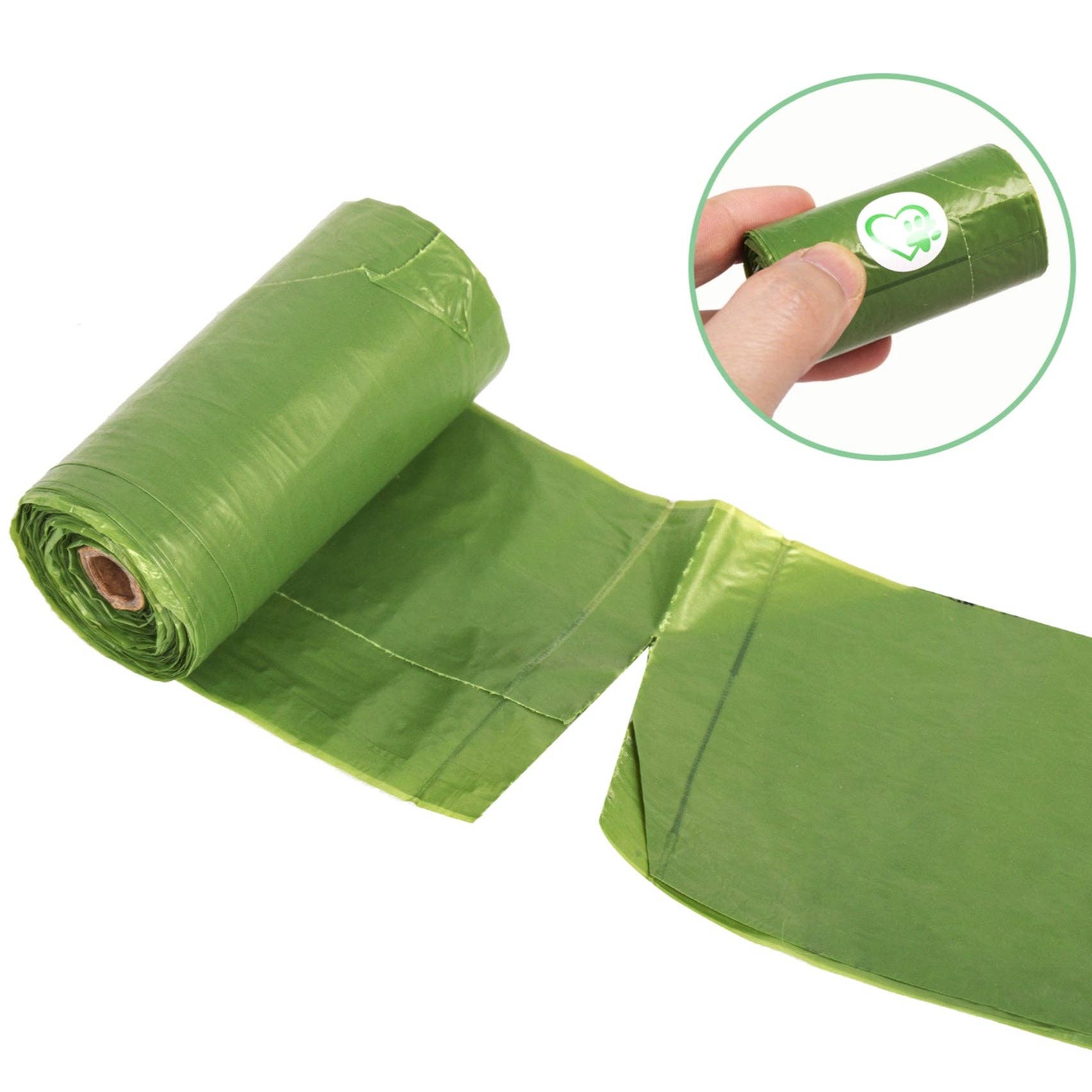 XL Biodegradable Dog Poop Bag with Dispenser/ Leak-Proof, Lavander Scented, Plant-Based (160 Bags, 13"X11")   Bolsa Biodegradables XL para Desechos de Mascotas con Dispensador/ A Pruebas de Derrames, Aroma Lavanda, Base Vegetal (160 bolsas)