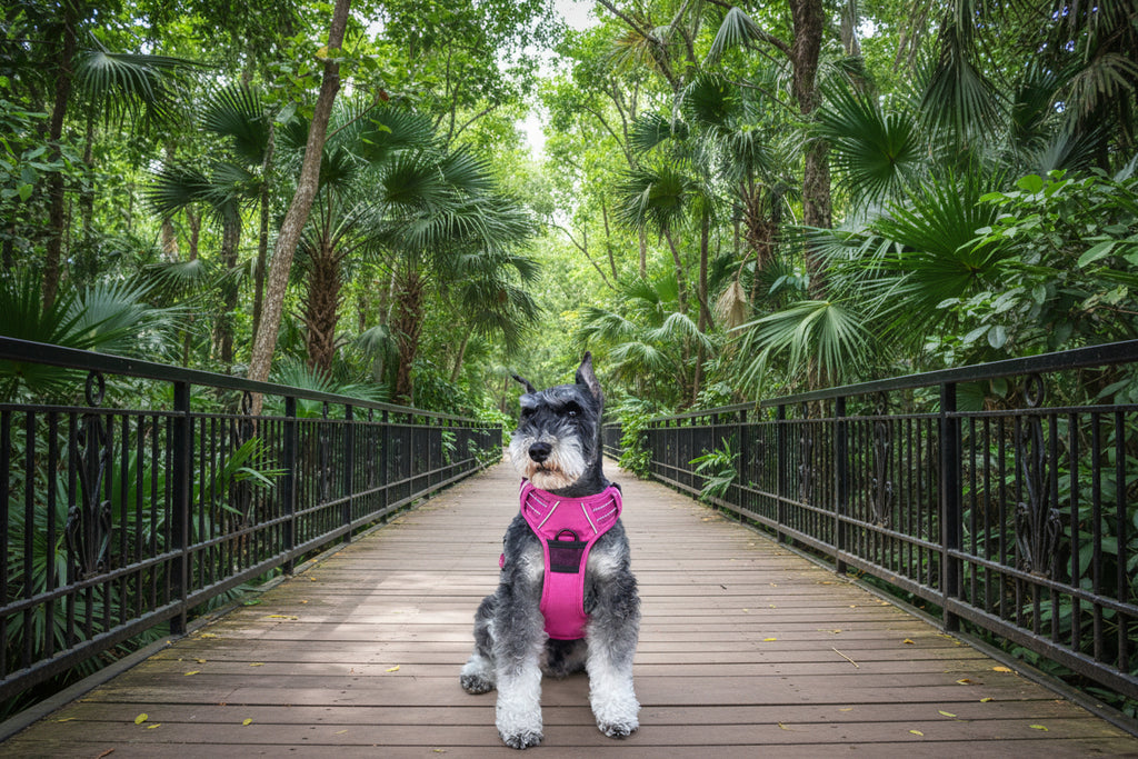 Venture Paw Dog Harness – Wild Raspberry | Comfortable & Durable Pet Harness | Arnés para Perros Venture Paw – Wild Raspberry