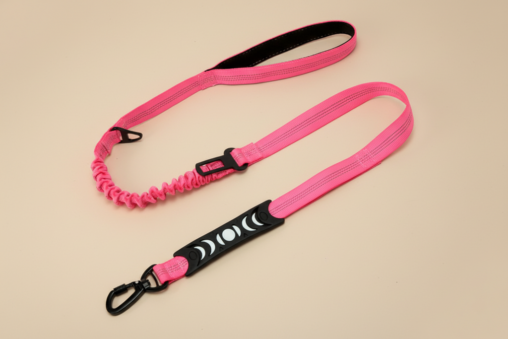 No-Pull Reflective Bungee Dog Leash | Shock-Absorbing Comfort & Control | Correa Antitirones Reflectiva con Bungee | Comodidad y Control con Absorción de Impacto