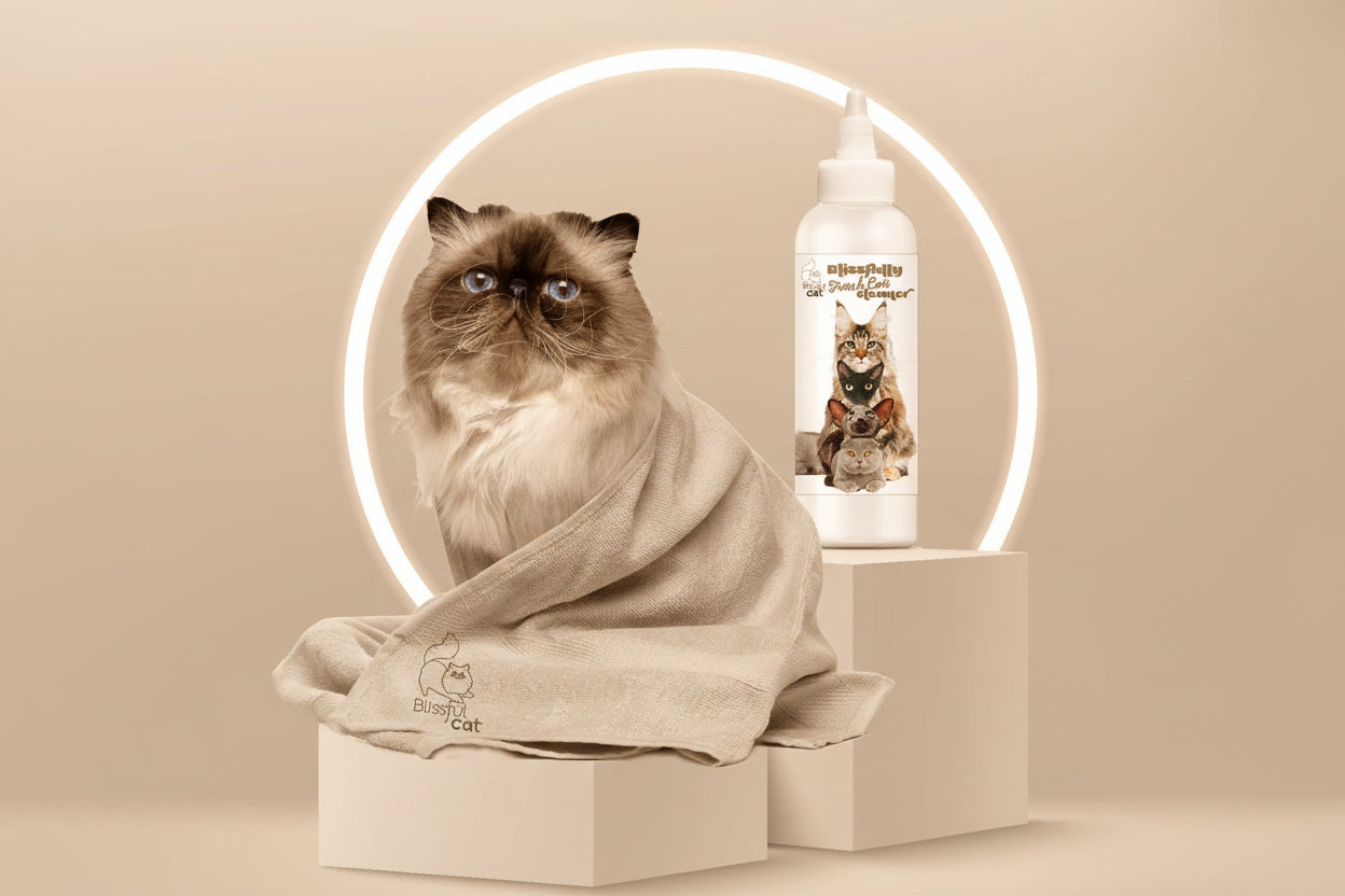 Cat Ear Cleaner – Removes Wax, Odor & Dirt (Fresh & Gentle)