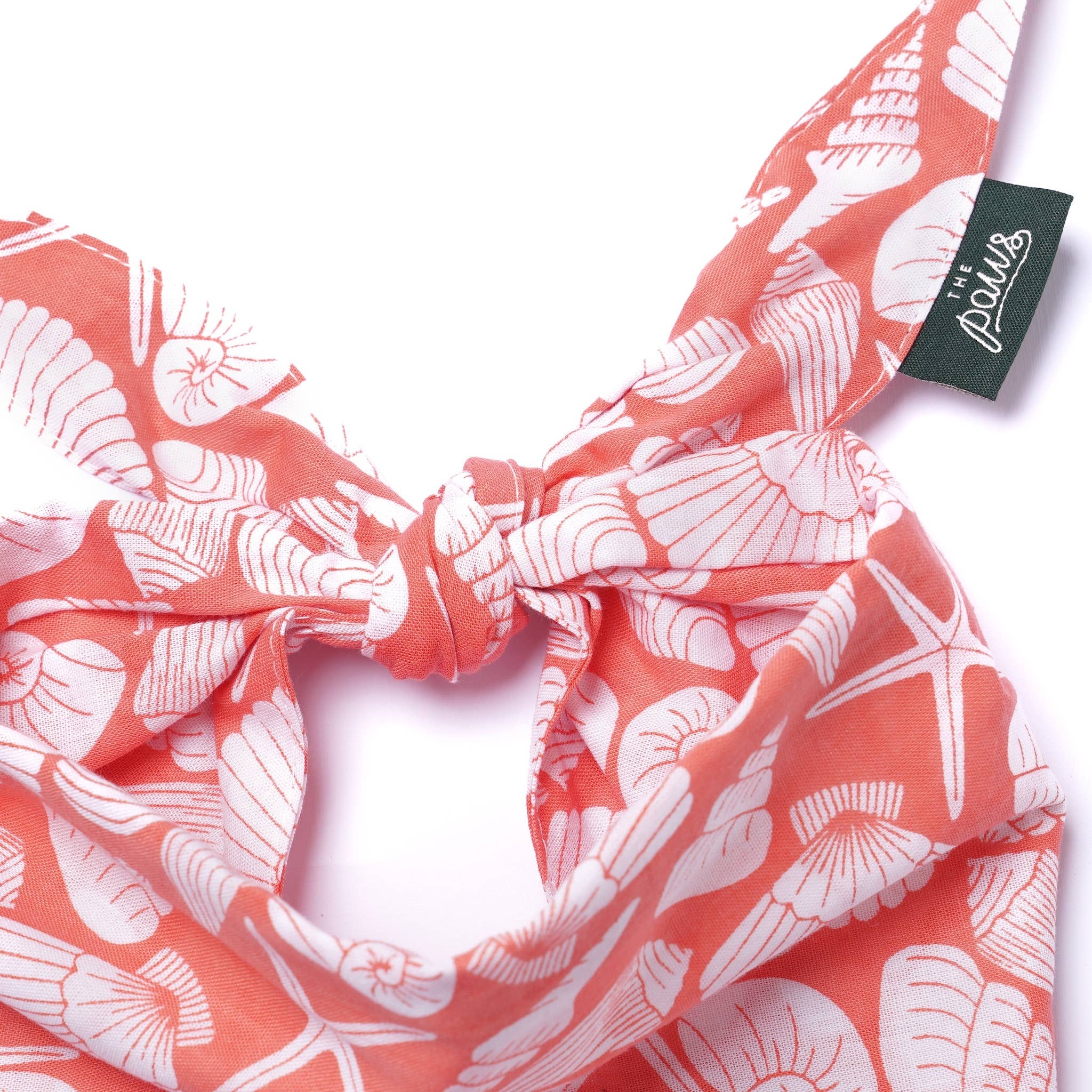 Seaside Shell Dog Bandana 🐚 | Tropical Beach Pet Bandana