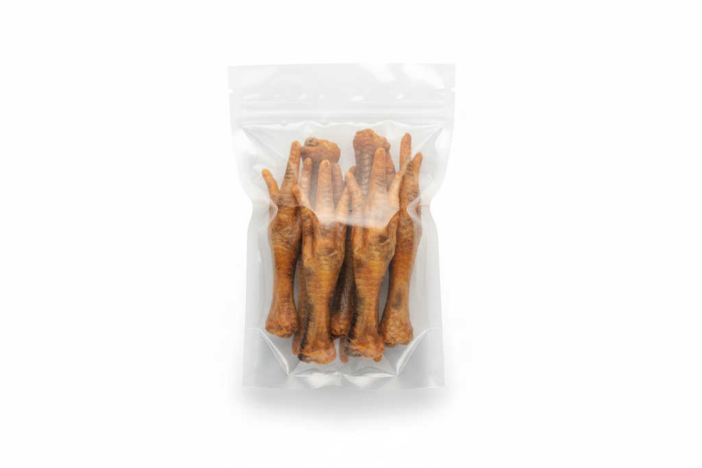 Bohío Yukiyu™ Smoked Chicken Feet (10 Pack) – Natural Crunch Treat 🐾