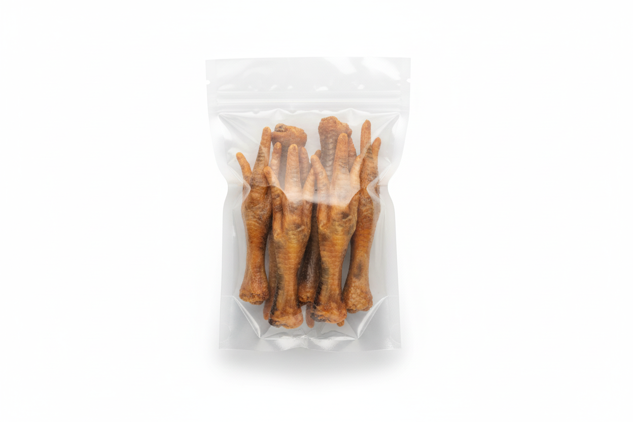 Bohío Yukiyu™ Smoked Chicken Feet (10 Pack) – Natural Crunch Treat 🐾