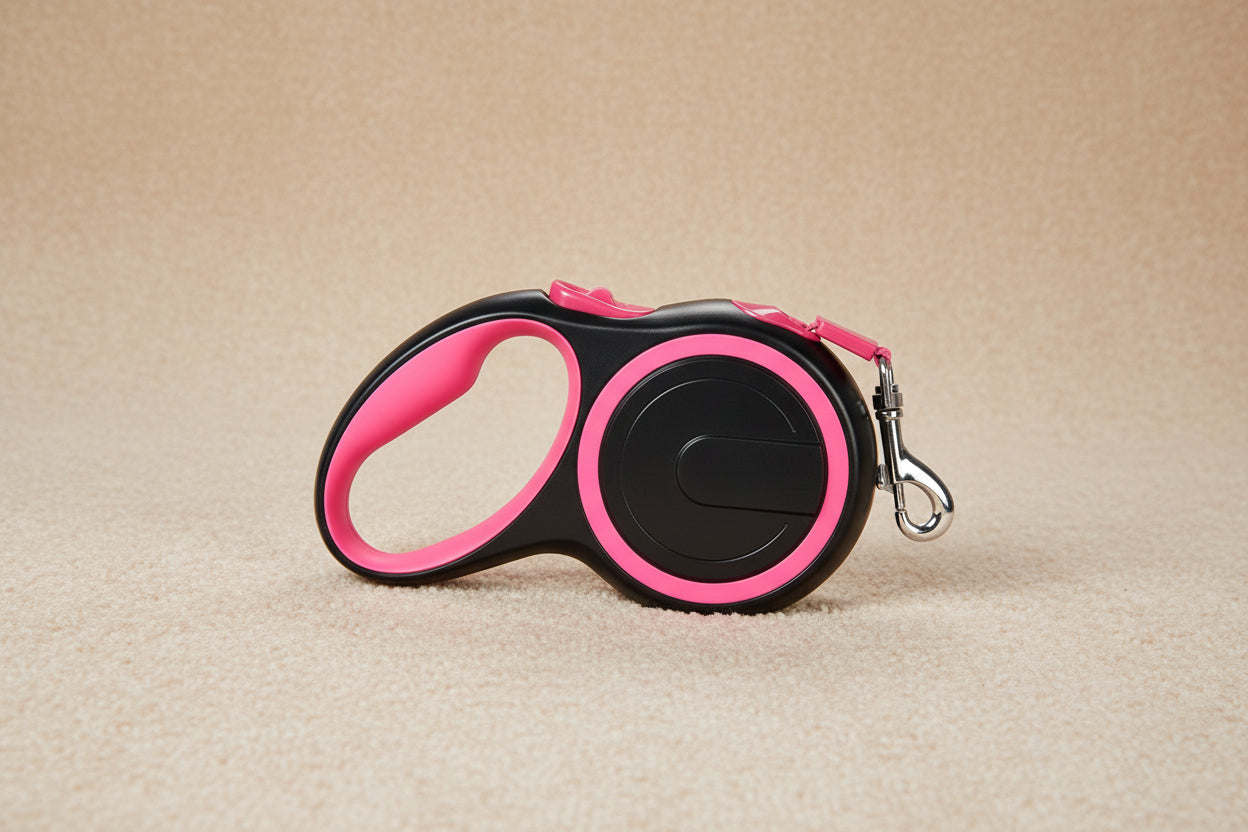 Heavy Duty Retractable Dog Leash – Strong, Tangle-Free Control for Large Dogs | Correa Retráctil Resistente para Perros – Control Fuerte y Sin Enredos para Perros Grandes