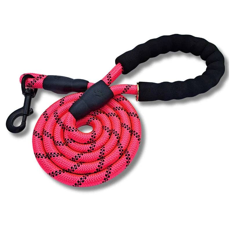 Bohio Yukiyu - Heavy-Duty Reflective Rope Dog Leash – 360° Swivel & Extra Strong /Bohio Yukiyu - Correa de Cuerda Reflectiva Heavy-Duty para Perros – Giro 360° y Extra Resistente