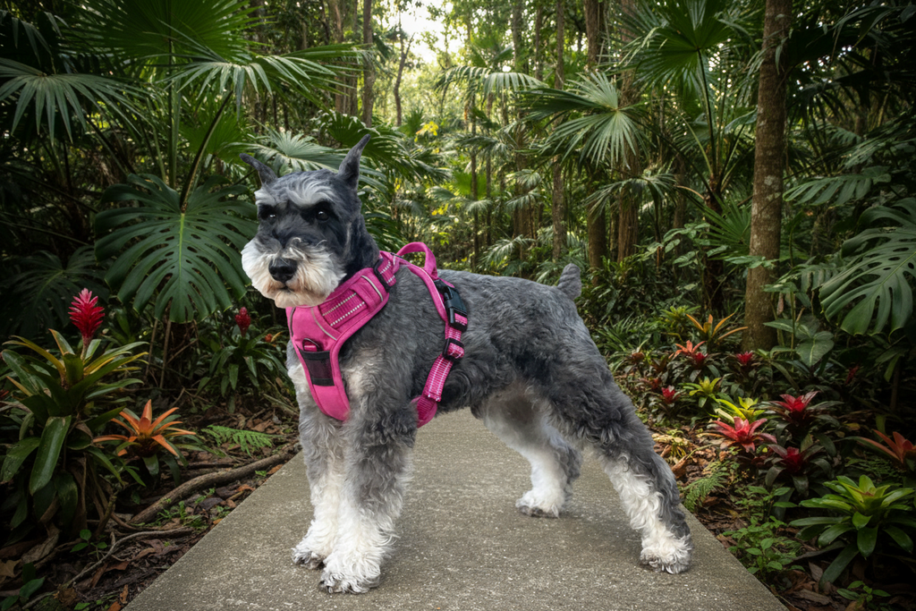 Venture Paw Dog Harness – Wild Raspberry | Comfortable & Durable Pet Harness | Arnés para Perros Venture Paw – Wild Raspberry