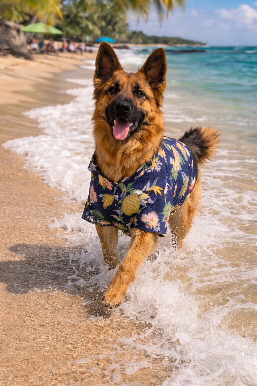 Tropical Pet Shirt – Pink Summer Style for Small Dogs & Cats 🌸🐾