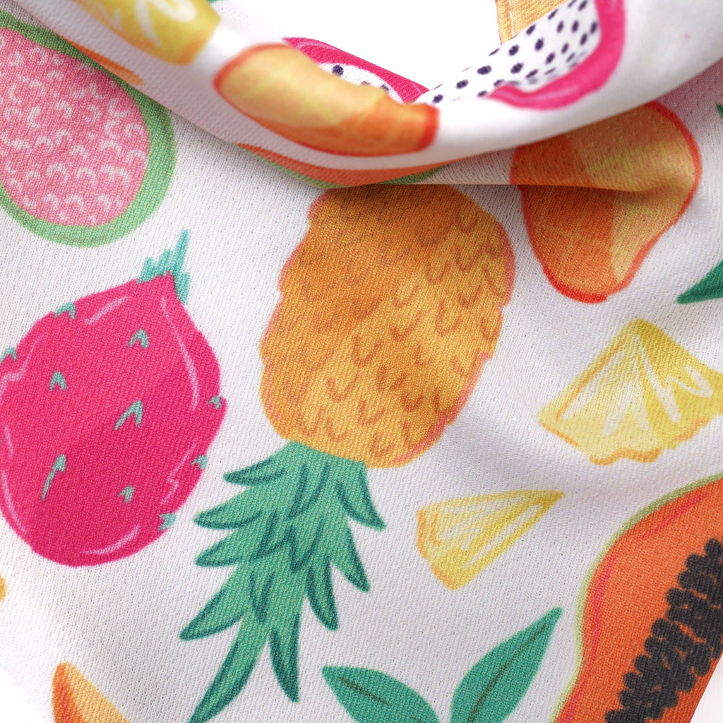 Fruity Cooling Dog Bandana 🍍🍉 | Lightweight Summer Pet Bandana
