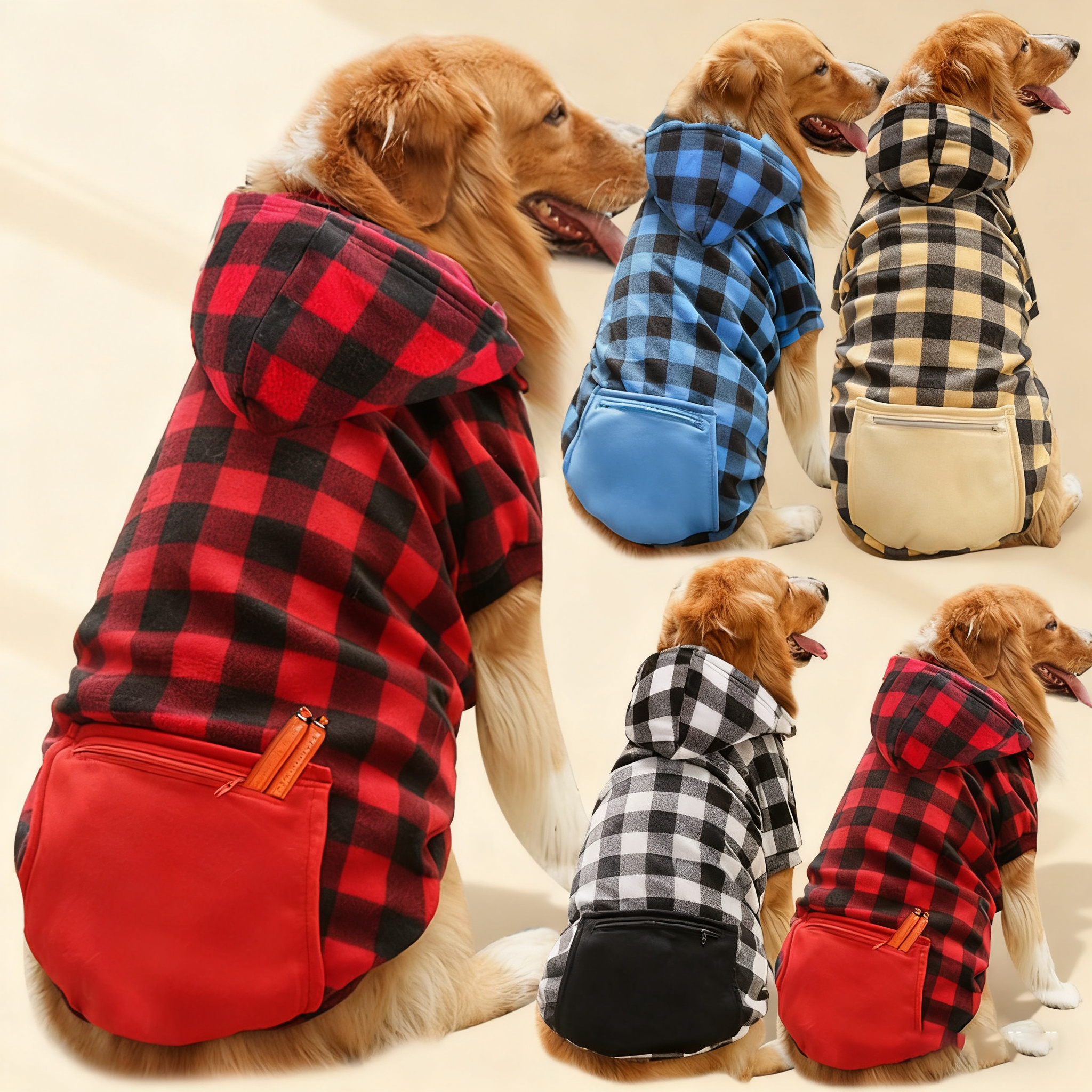 Cozy Pocket Hoodie for Pets | Small dogs & cats