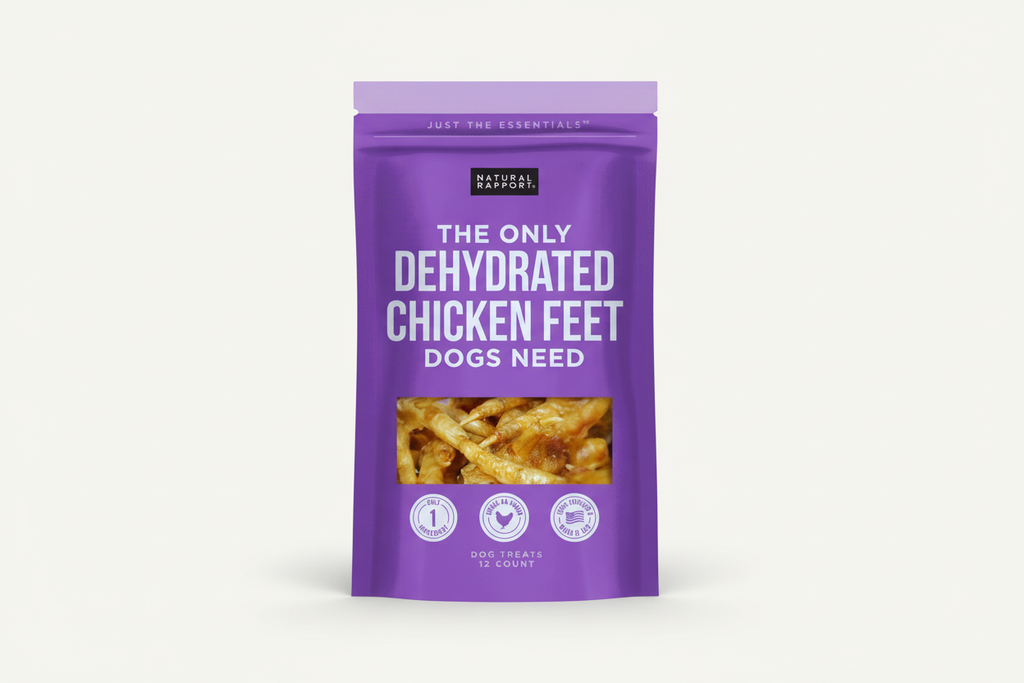 Dehydrated Chicken Feet – Natural Crunchy Dog Treat/ Patitas de Pollo Deshidratadas – Premio Natural Crujiente