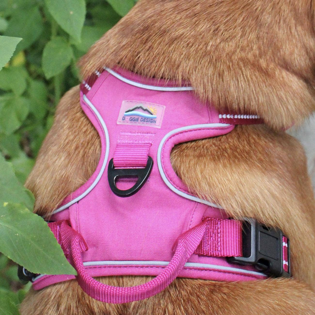Venture Paw Dog Harness – Wild Raspberry | Comfortable & Durable Pet Harness | Arnés para Perros Venture Paw – Wild Raspberry