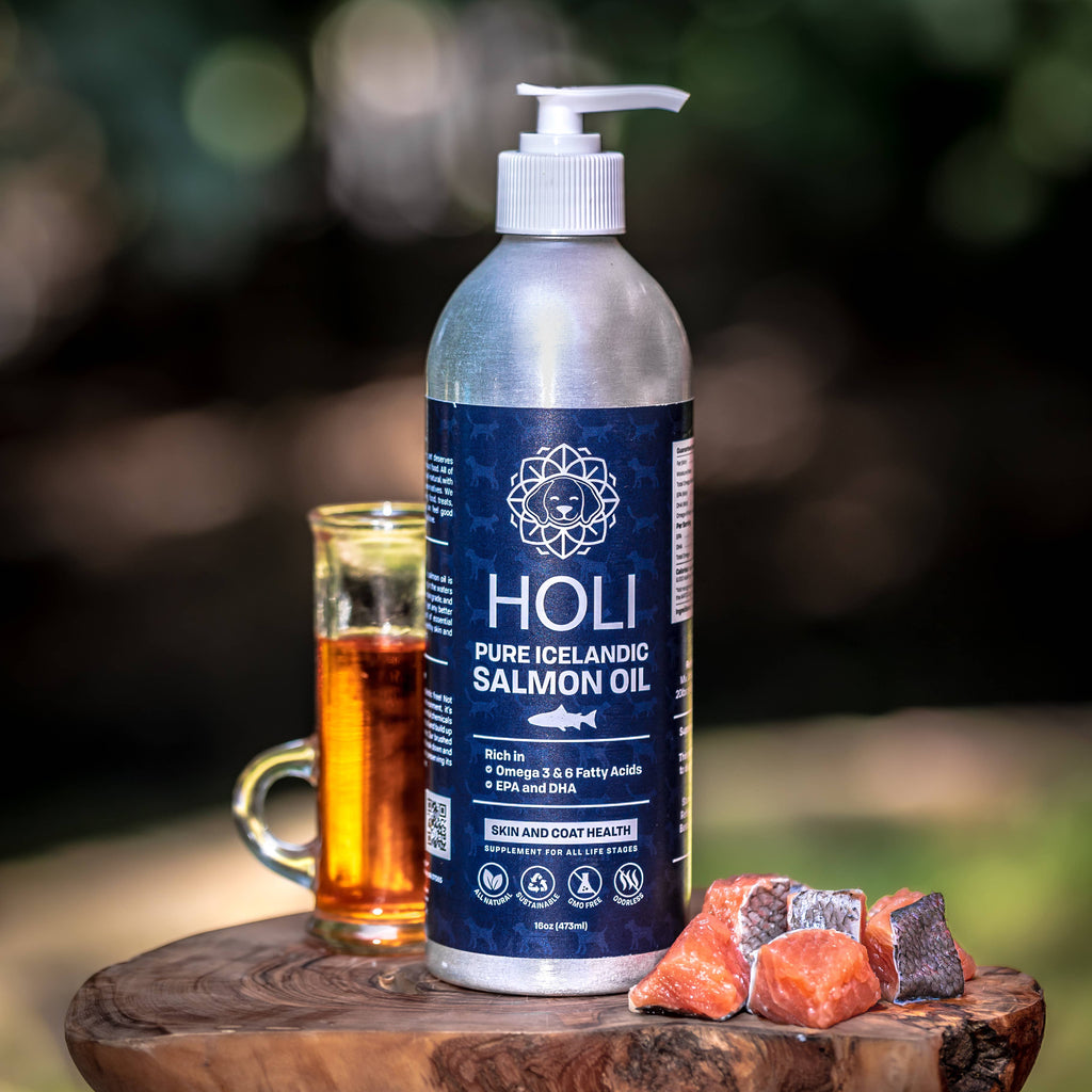 Wild Salmon Oil for Dogs & Cats – Skin, Coat & Joint Support