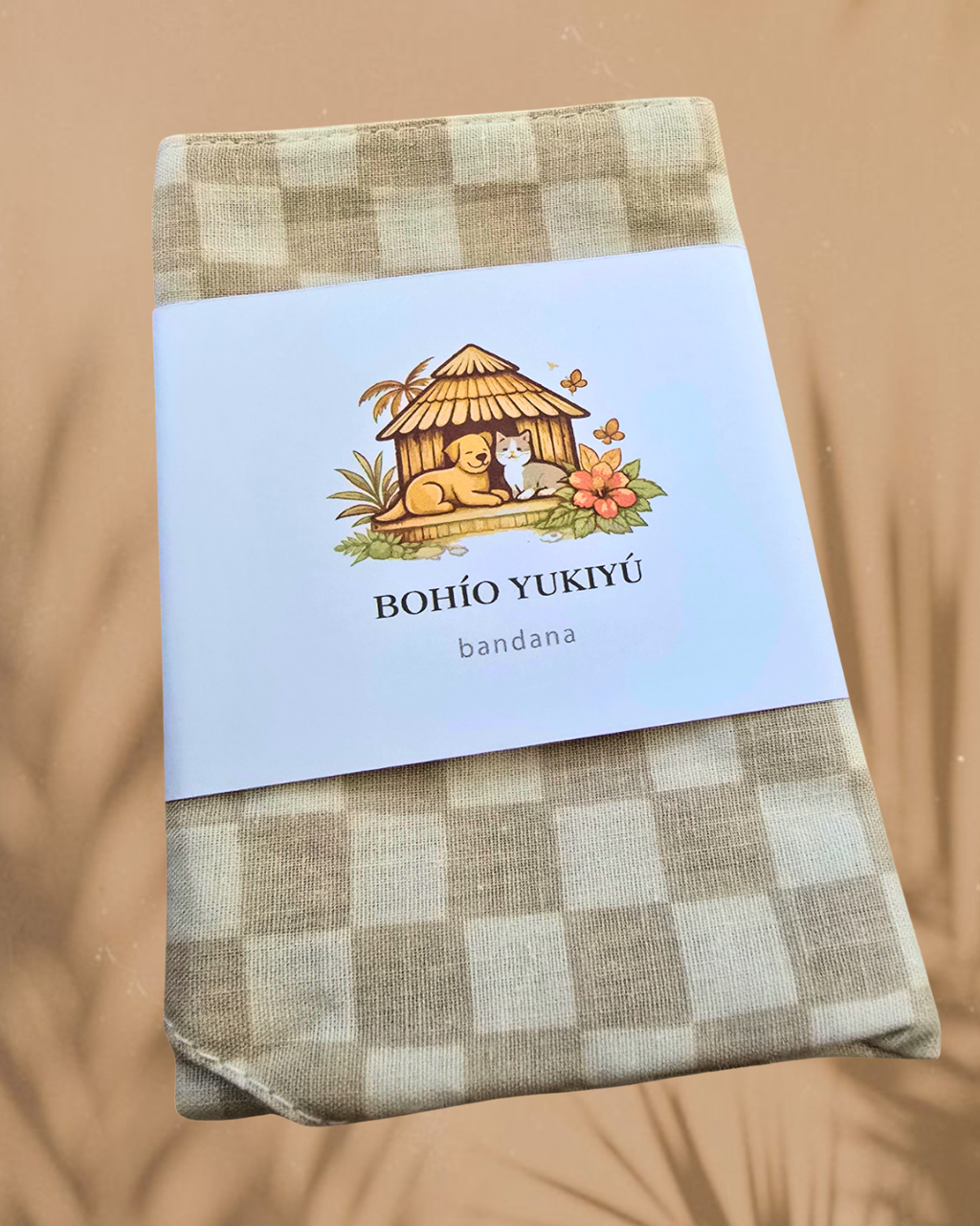 Bohío Yukiyu™ Tropical Pet Bandana – Soft, Stylish & Everyday Comfort | Bandana Bohío Yukiyu™ Tropical para Mascotas – Suave, Cómoda y con Estilo
