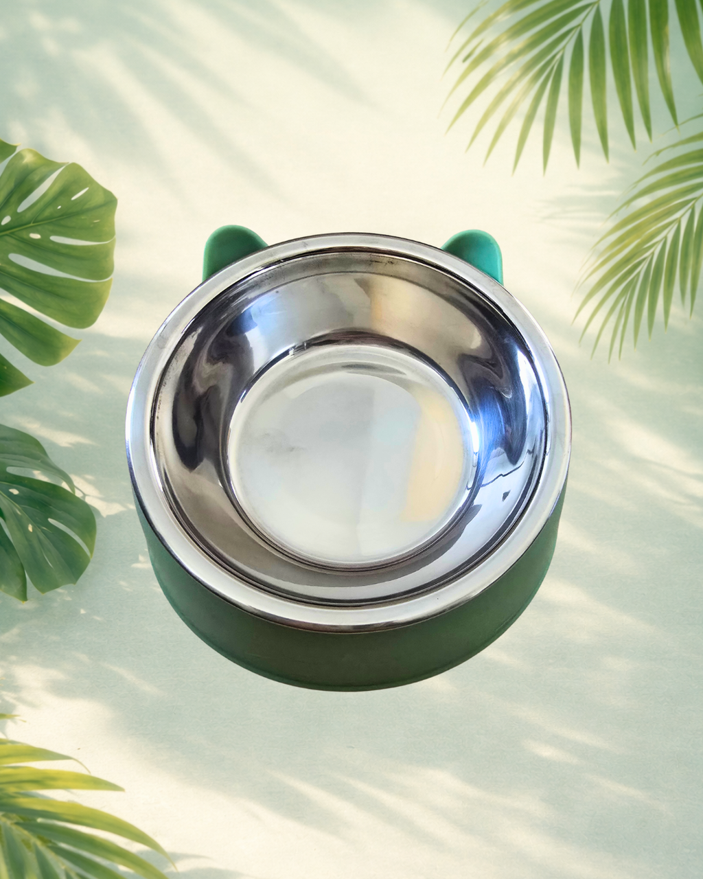 Bohío Yukiyu™ Stainless Steel Pet Bowl – Non-Slip, Durable & Easy to Clean | Plato Bohío Yukiyu™ de Acero Inoxidable – Antideslizante, Resistente y Fácil de Limpiar