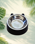 Bohío Yukiyu™ Stainless Steel Pet Bowl – Non-Slip, Durable & Easy to Clean | Plato Bohío Yukiyu™ de Acero Inoxidable – Antideslizante, Resistente y Fácil de Limpiar